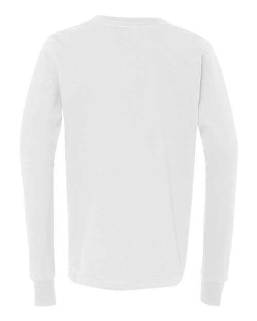 BELLA + CANVAS Youth Jersey Long Sleeve Tee-3