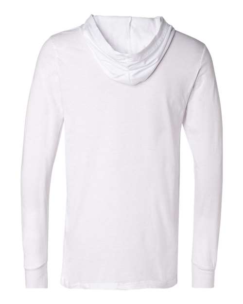 BELLA + CANVAS Men's Jersey Hooded Long Sleeve Tee-3