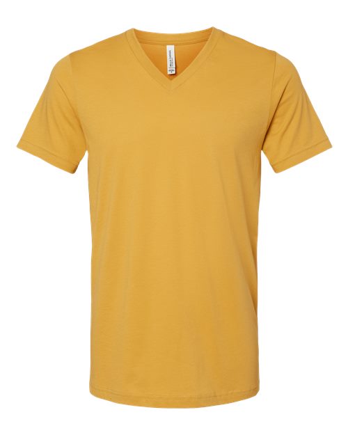 Bella + Canvas Men's Jersey Short Sleeve V-Neck Tee-1