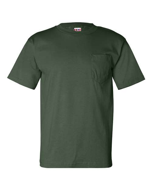 Bayside Men's USA-Made Pocket T-Shirt-1