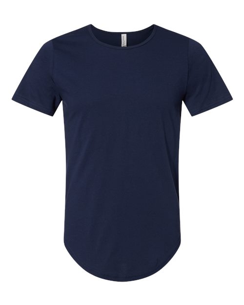 BELLA + CANVAS Men's Jersey Curved Hem Tee-1