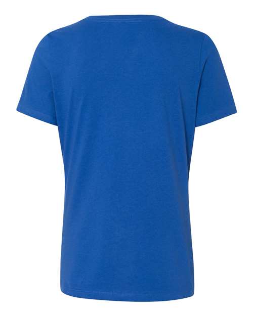 BELLA + CANVAS Women's Relaxed Jersey V-Neck Tee BC6405-3