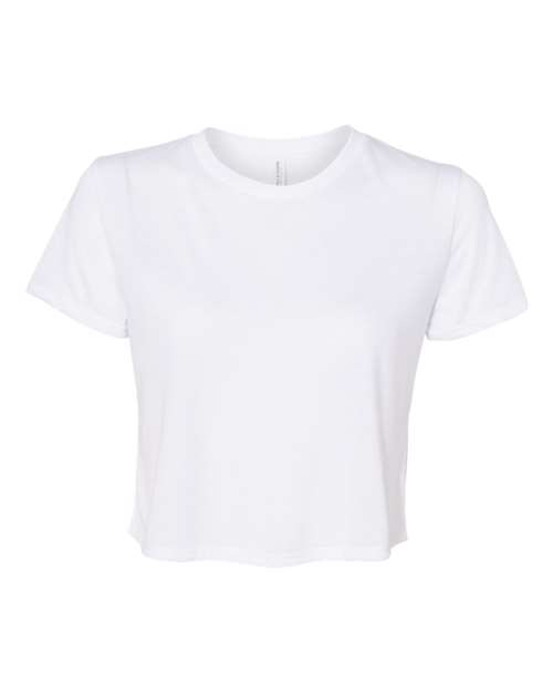 BELLA + CANVAS Women’s Flowy Crop Tee-1