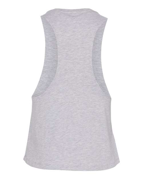 BELLA + CANVAS Women's Racerback Crop Tank-2
