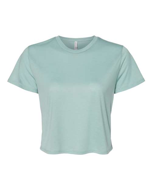 BELLA + CANVAS Women’s Flowy Crop Tee-1
