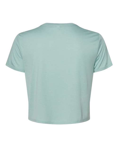 BELLA + CANVAS Women’s Flowy Crop Tee-2