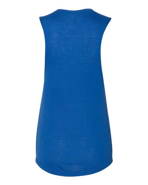 BELLA + CANVAS Women's Flowy Scoop Muscle Tank-2