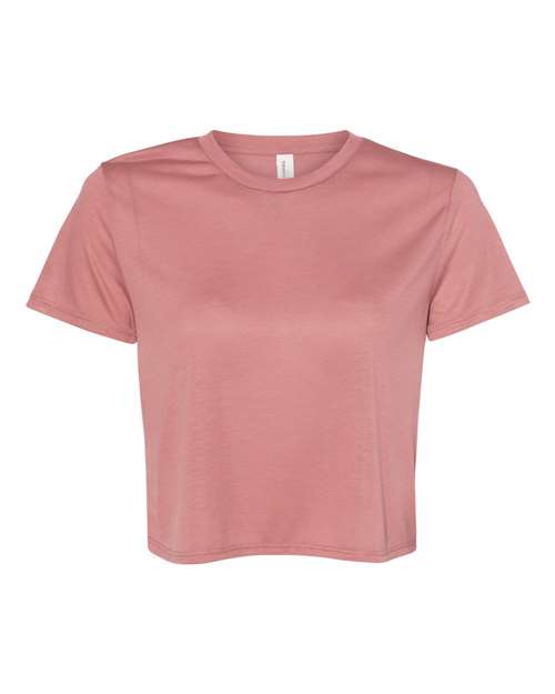 BELLA + CANVAS Women’s Flowy Crop Tee-1