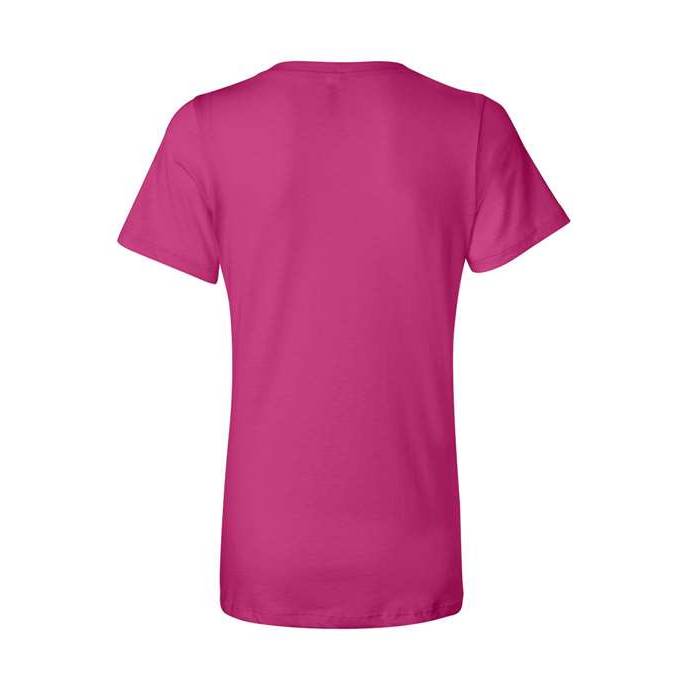 BELLA + CANVAS Women's Relaxed Jersey V-Neck Tee BC6405-3