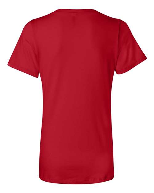 BELLA + CANVAS Women's Relaxed Jersey V-Neck Tee BC6405-3