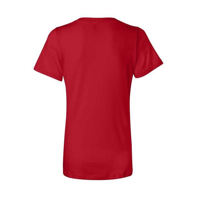 BELLA + CANVAS Women's Relaxed Jersey V-Neck Tee BC6405-3