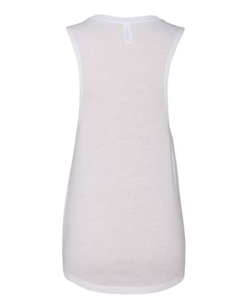 BELLA + CANVAS Women's Flowy Scoop Muscle Tank-3