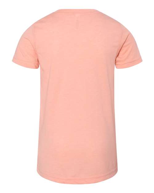 BELLA + CANVAS Youth Triblend Tee-2