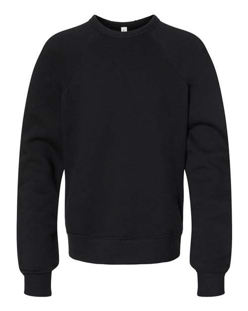 BELLA + CANVAS Youth Sponge Fleece Crewneck Sweatshirt-1