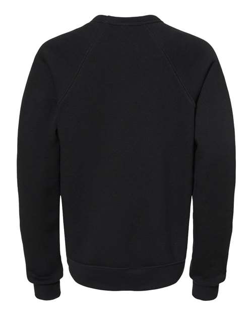 BELLA + CANVAS Youth Sponge Fleece Crewneck Sweatshirt-2
