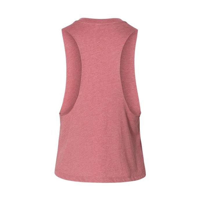 BELLA + CANVAS Women's Racerback Crop Tank-2