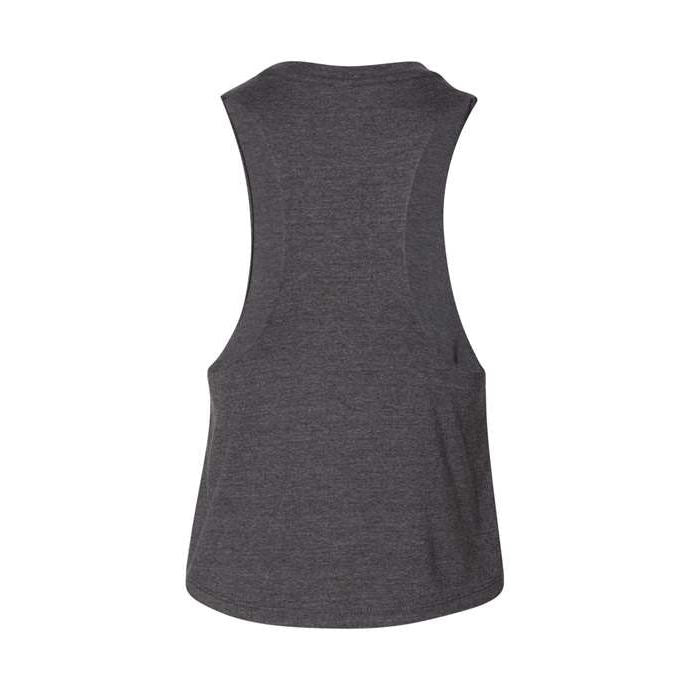 BELLA + CANVAS Women's Racerback Crop Tank-2