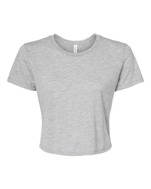 BELLA + CANVAS Women’s Flowy Crop Tee-1
