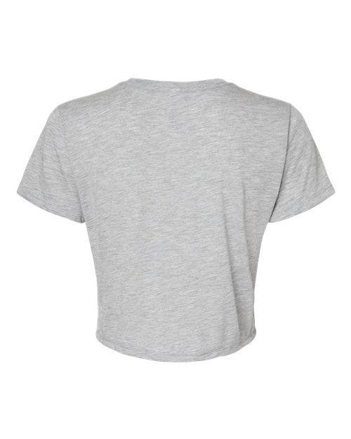 BELLA + CANVAS Women’s Flowy Crop Tee-2