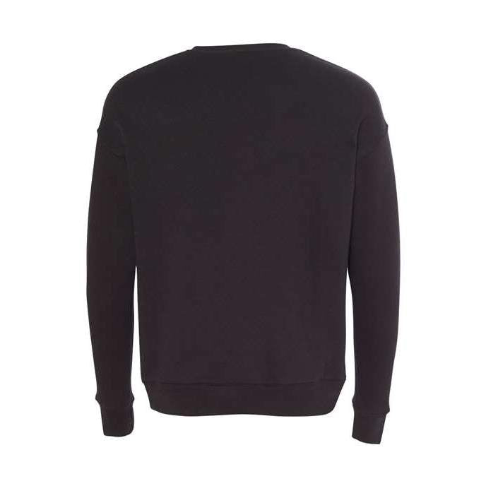 BELLA + CANVAS Men's Sponge Fleece Drop Shoulder Crewneck Sweatshirt-3