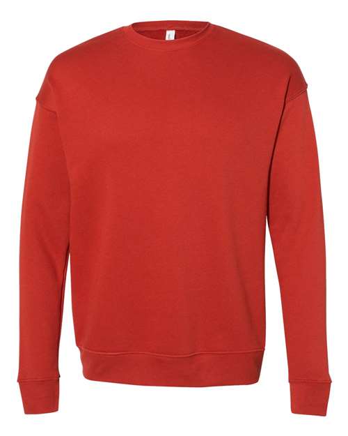 BELLA + CANVAS Men's Sponge Fleece Drop Shoulder Crewneck Sweatshirt-1