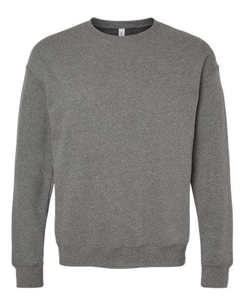 BELLA + CANVAS Men's Sponge Fleece Drop Shoulder Crewneck Sweatshirt-1