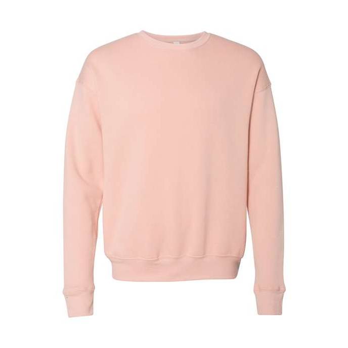 BELLA + CANVAS Men's Sponge Fleece Drop Shoulder Crewneck Sweatshirt-1