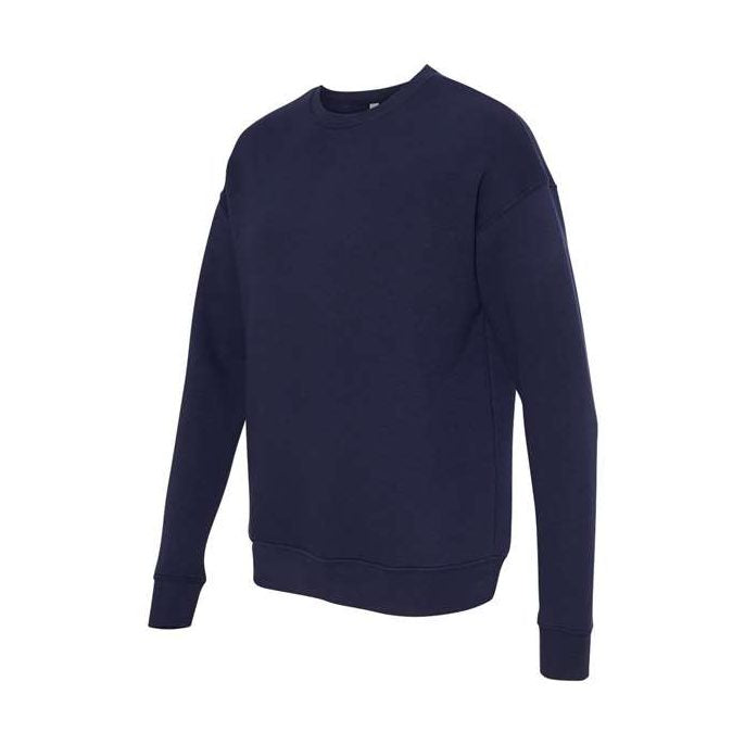 BELLA + CANVAS Men's Sponge Fleece Drop Shoulder Crewneck Sweatshirt-2
