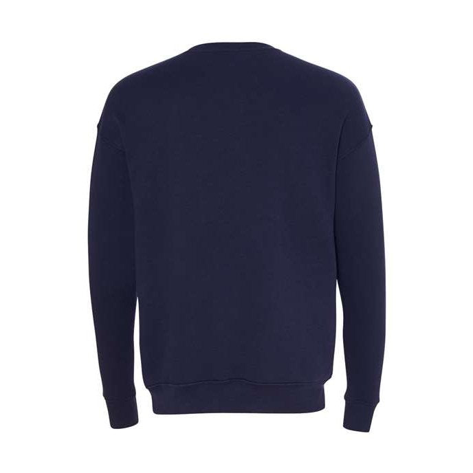 BELLA + CANVAS Men's Sponge Fleece Drop Shoulder Crewneck Sweatshirt-3