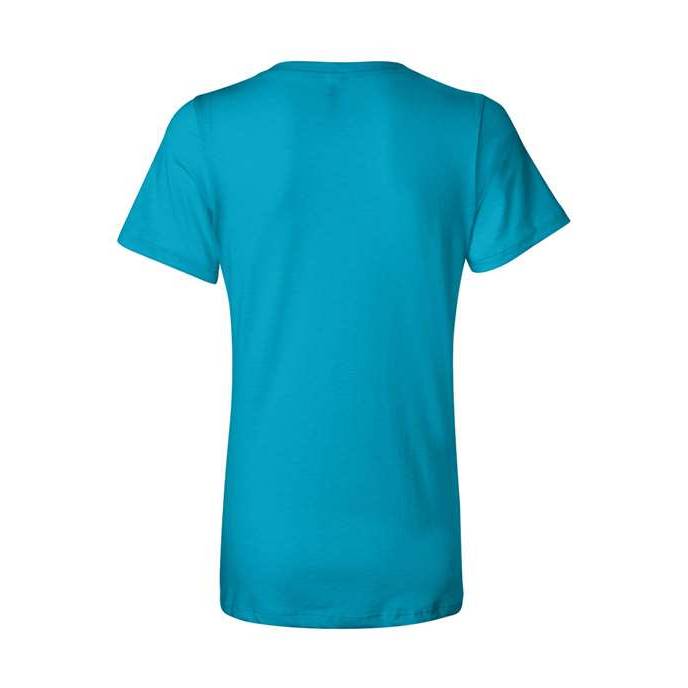 BELLA + CANVAS Women's Relaxed Jersey V-Neck Tee BC6405-3