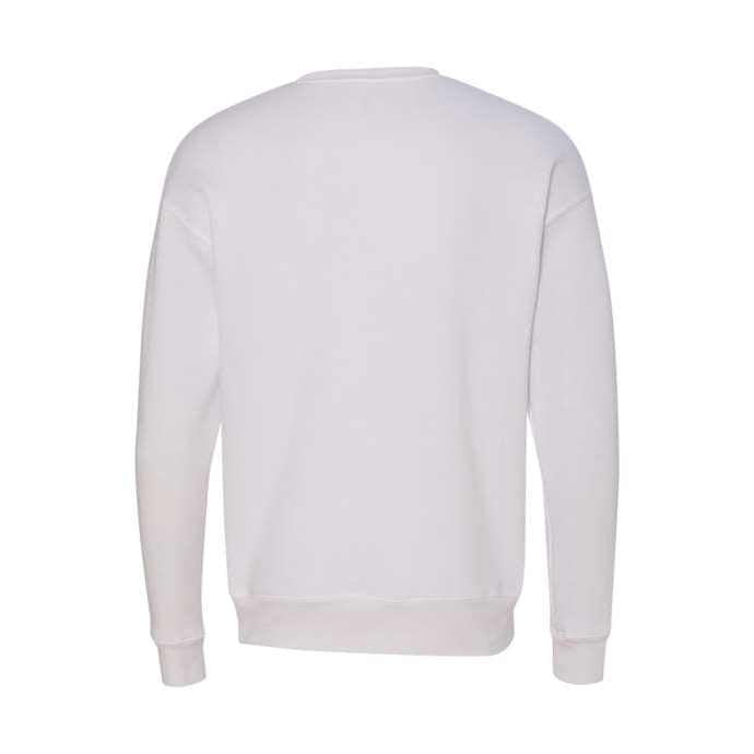 BELLA + CANVAS Men's Sponge Fleece Drop Shoulder Crewneck Sweatshirt-3