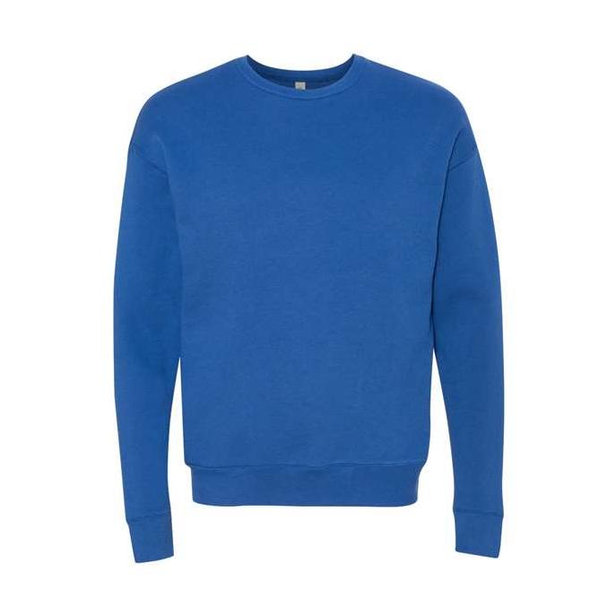 BELLA + CANVAS Men's Sponge Fleece Drop Shoulder Crewneck Sweatshirt-1