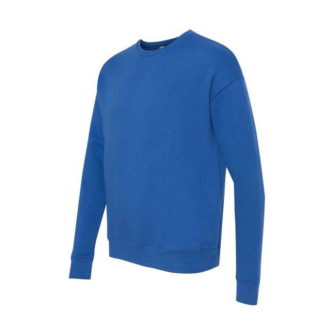 BELLA + CANVAS Men's Sponge Fleece Drop Shoulder Crewneck Sweatshirt-2