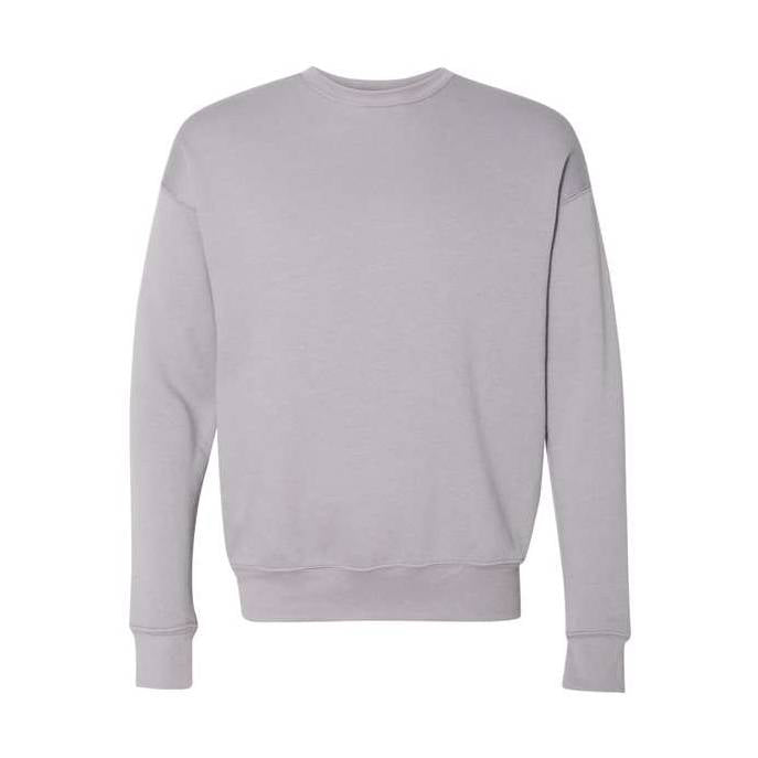 BELLA + CANVAS Men's Sponge Fleece Drop Shoulder Crewneck Sweatshirt-1