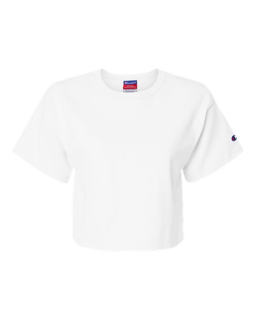 Champion Women's Heritage Jersey Crop T-Shirt-1