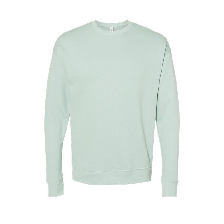 BELLA + CANVAS Men's Sponge Fleece Drop Shoulder Crewneck Sweatshirt-1