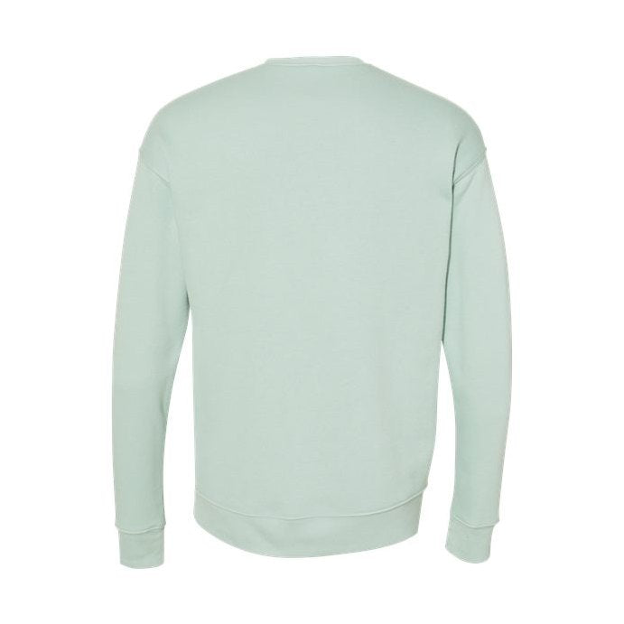 BELLA + CANVAS Men's Sponge Fleece Drop Shoulder Crewneck Sweatshirt-2