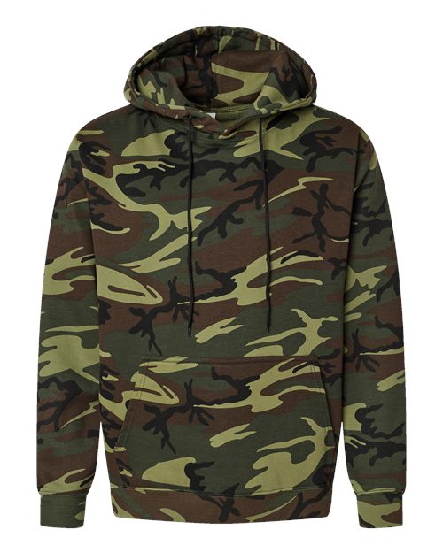 Code Five Men's Camo Fleece Hoodie Sweatshirt-1