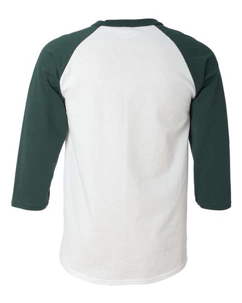Champion Men's Raglan Sleeve Baseball T-Shirt-3