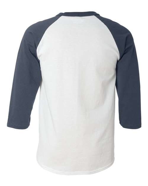Champion Men's Raglan Sleeve Baseball T-Shirt-3
