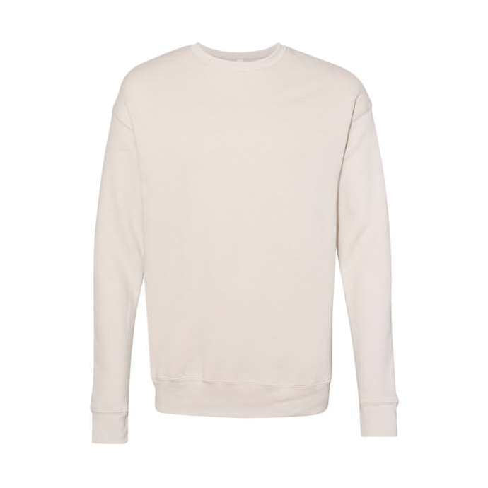 BELLA + CANVAS Men's Sponge Fleece Drop Shoulder Crewneck Sweatshirt-1