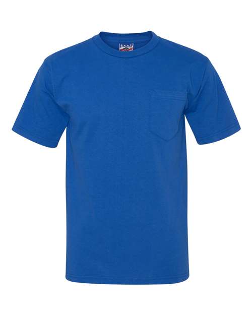 Bayside Men's Union-Made Pocket T-Shirt-1