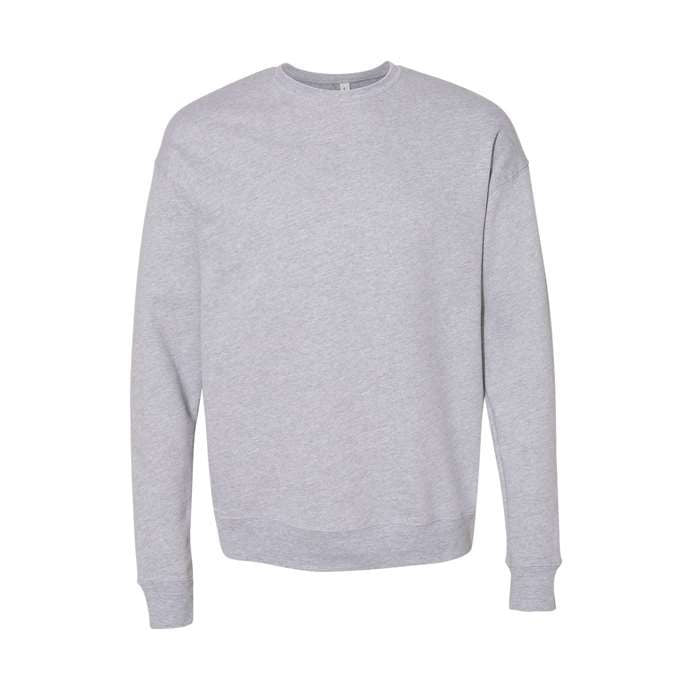 BELLA + CANVAS Men's Sponge Fleece Drop Shoulder Crewneck Sweatshirt-1