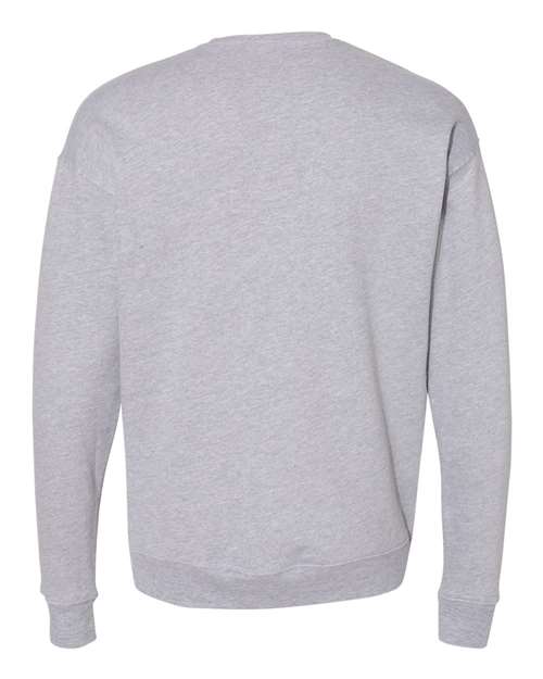 BELLA + CANVAS Men's Sponge Fleece Drop Shoulder Crewneck Sweatshirt-2