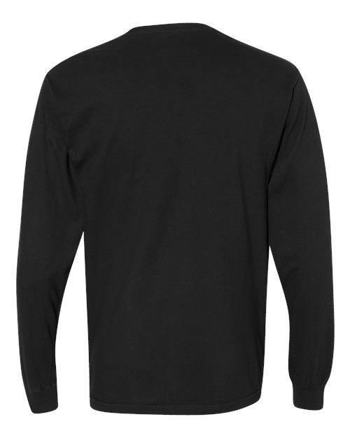 Comfort Colors Men's Garment-Dyed Heavyweight Long Sleeve Pocket T-Shirt-2