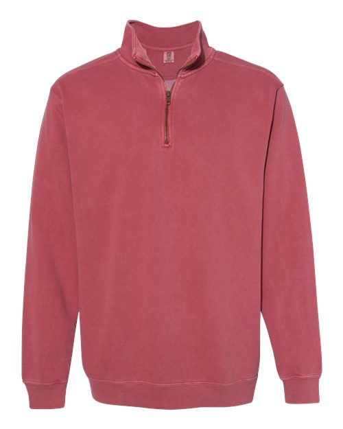 Comfort Colors Men's Garment-Dyed Quarter-Zip Sweatshirt-1