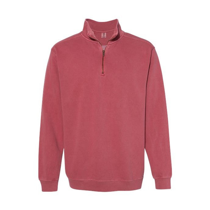 Comfort Colors Men's Garment-Dyed Quarter-Zip Sweatshirt-1
