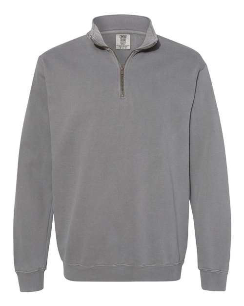 Comfort Colors Men's Garment-Dyed Quarter-Zip Sweatshirt-1