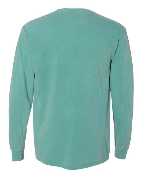 Comfort Colors Men's Garment-Dyed Heavyweight Long Sleeve Pocket T-Shirt-2