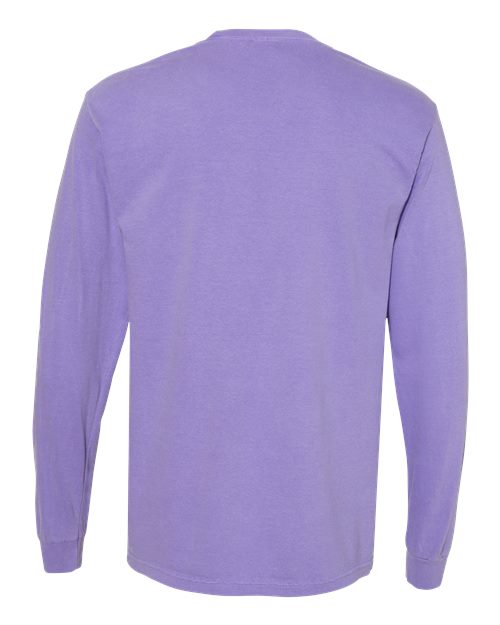 Comfort Colors Men's Garment-Dyed Heavyweight Long Sleeve Pocket T-Shirt-2